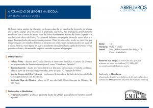 folheto institucional